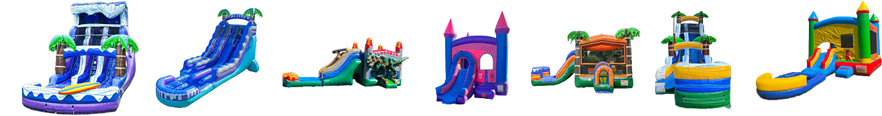 row-bounce-houses-2-1 Bounce Houses